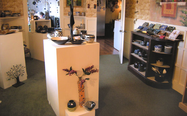 Pottery from Cathie Miranda Potterylady Shop in Luray VA