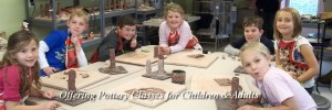 Offering Pottery Classes for Children and Adults